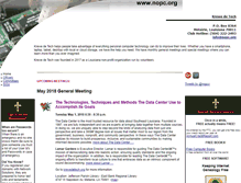 Tablet Screenshot of nopc.org